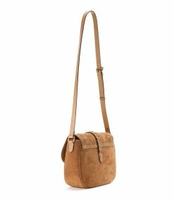 GOLDEN GOOSE Sac à Main Rodeo Cuir Suédé Camel -jerome dreyfuss shop unnamed file 2349