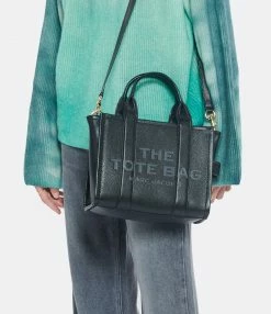 MARC JACOBS Sac The Mini Tote Cuir Noir 12 MARC JACOBS Sac The Mini Tote Cuir Noir -jerome dreyfuss shop unnamed file 235