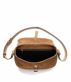 GOLDEN GOOSE Sac à Main Rodeo Cuir Suédé Camel -jerome dreyfuss shop unnamed file 2350