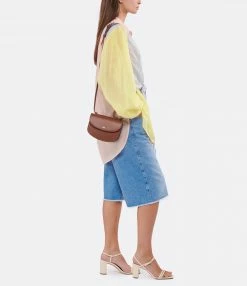 A.P.C. Sac Genève Mini Cuir Lisse Noisette -jerome dreyfuss shop unnamed file 2359