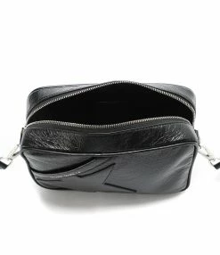 GOLDEN GOOSE Sac Star Cuir Noir -jerome dreyfuss shop unnamed file 2362
