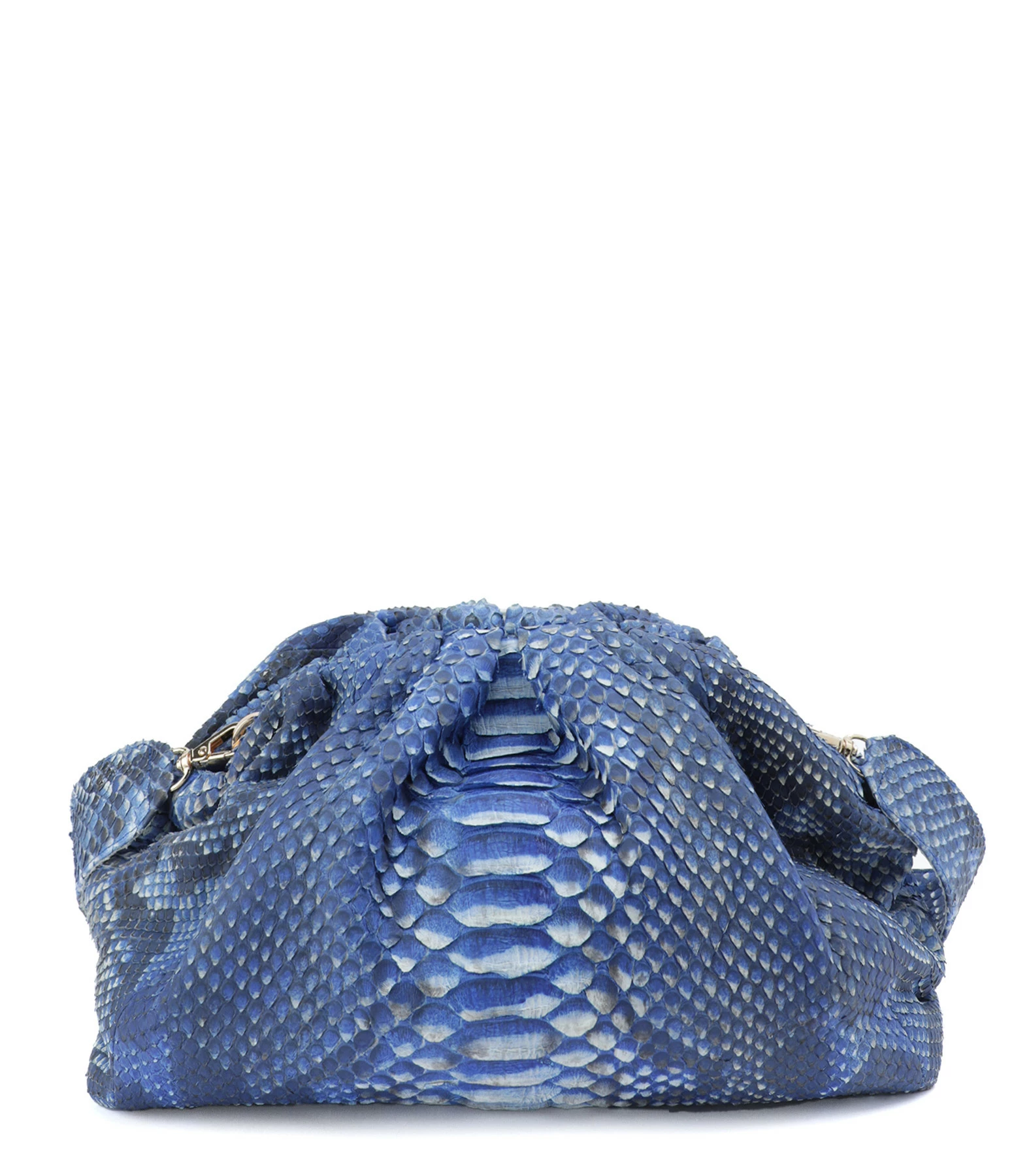 SISTA PARIS Sac Big Uniq Cuir Souple Python Bleu Jean 3 SISTA PARIS Sac Big Uniq Cuir Souple Python Bleu Jean