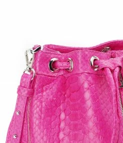 SISTA PARIS Sac Amber Python Rose Électrique 11 SISTA PARIS Sac Amber Python Rose Électrique -jerome dreyfuss shop unnamed file 2393