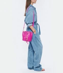 SISTA PARIS Sac Amber Python Rose Électrique 13 SISTA PARIS Sac Amber Python Rose Électrique -jerome dreyfuss shop unnamed file 2395