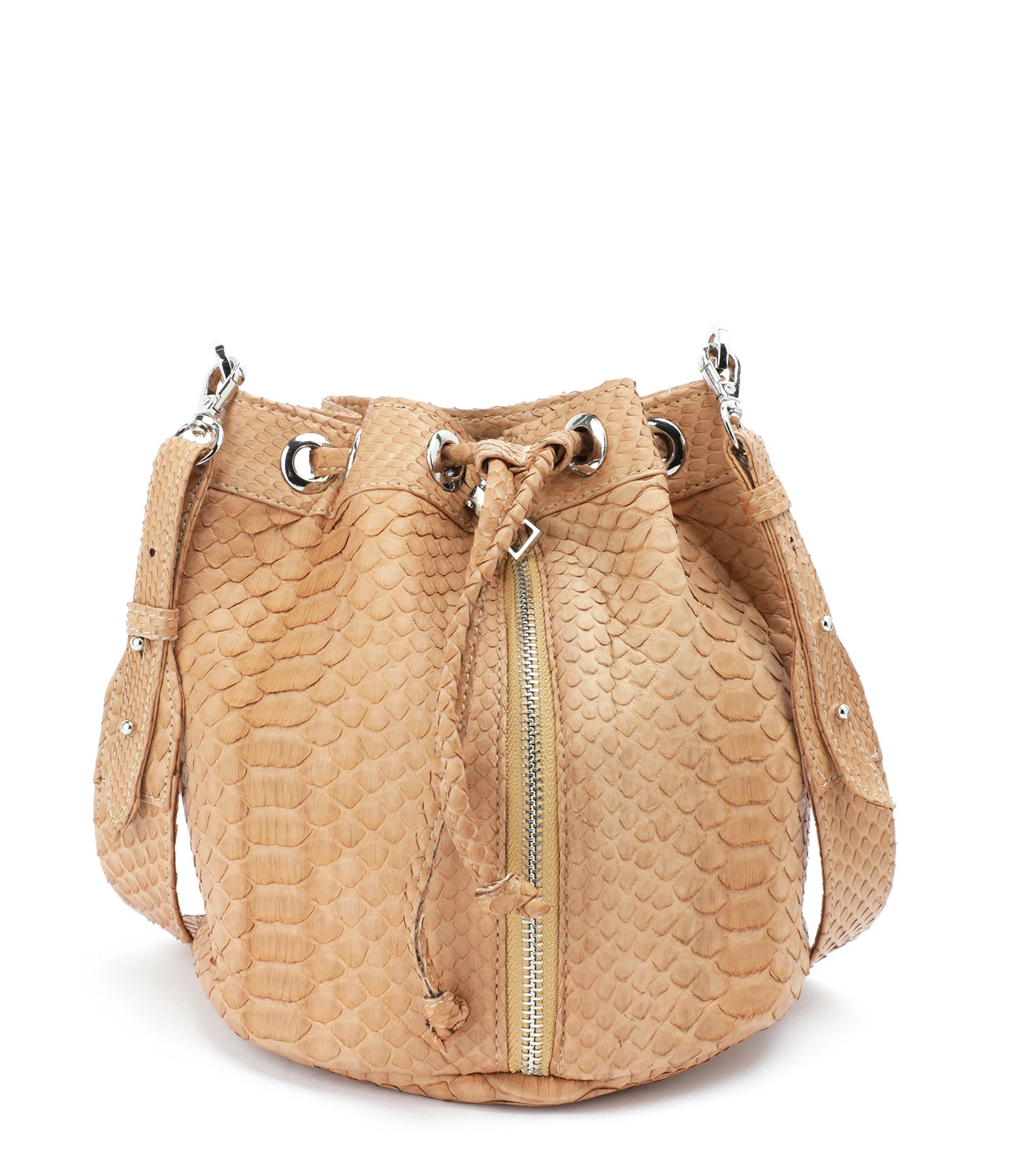 SISTA PARIS Sac Amber Python Naturel Léopard 3 SISTA PARIS Sac Amber Python Naturel Léopard