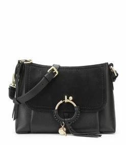 SEE BY CHLOE Sac Joan PM Cuir Grainé Noir
