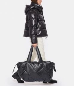 PIUMESTUDIO Cabas Matelassé Spazio Noir -jerome dreyfuss shop unnamed file 242