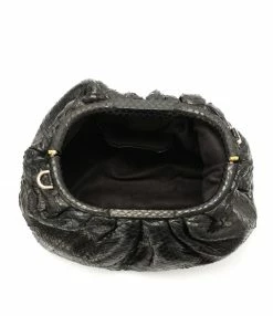 SISTA PARIS Sac Big Uniq Cuir Souple Python Noir -jerome dreyfuss shop unnamed file 2426