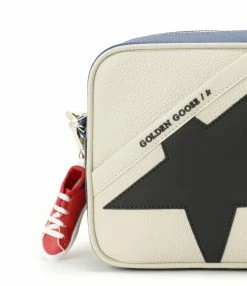 GOLDEN GOOSE Sac Star Cuir Écru -jerome dreyfuss shop unnamed file 2438