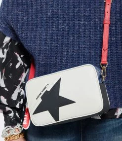 GOLDEN GOOSE Sac Star Cuir Écru -jerome dreyfuss shop unnamed file 2439