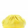 SISTA PARIS Sac Big Uniq Cuir Souple Python Jaune Citron -jerome dreyfuss shop unnamed file 2489