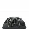 SISTA PARIS Sac Baby Uniq Cuir Souple Python Zip Noir