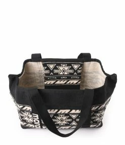 ISABEL MARANT Cabas Darwen Coton Noir Écru -jerome dreyfuss shop unnamed file 251