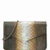 SISTA PARIS Sac Sam Cuir Python Noir Métallique -jerome dreyfuss shop unnamed file 2529