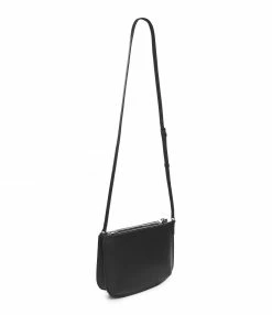 A.P.C. Sac Sarah Cuir Lisse Noir -jerome dreyfuss shop unnamed file 2537