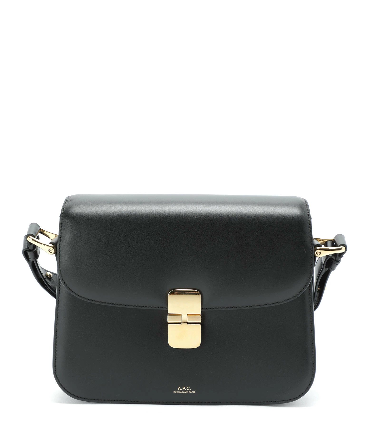 A.P.C. Sac Grace Cuir Lisse Noir 3 A.P.C. Sac Grace Cuir Lisse Noir