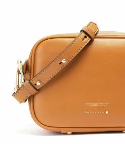 VANESSA BRUNO Sac Holly Cuir Lisse Biscuit -jerome dreyfuss shop unnamed file 2562