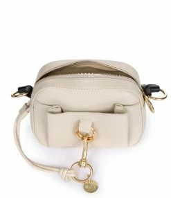 SEE BY CHLOE Sac Tony Cuir Beige Ciment -jerome dreyfuss shop unnamed file 2568