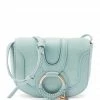 SEE BY CHLOE Sac Hana Mini Double Cuir Sterling Blue -jerome dreyfuss shop unnamed file 2581