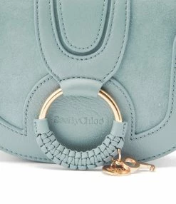SEE BY CHLOE Sac Hana Mini Double Cuir Sterling Blue -jerome dreyfuss shop unnamed file 2583