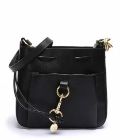 SEE BY CHLOE Sac Tony MM Cuir Lisse Noir