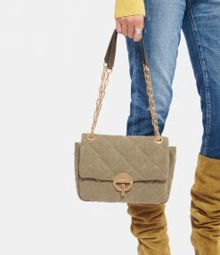 VANESSA BRUNO Sac Moon MM Lin Kaki -jerome dreyfuss shop unnamed file 2610