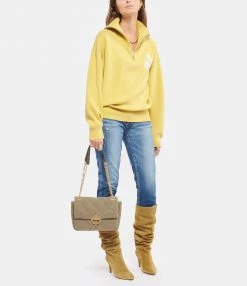 VANESSA BRUNO Sac Moon MM Lin Kaki -jerome dreyfuss shop unnamed file 2611