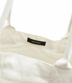 ISABEL MARANT Cabas Yenky Écru, Capsule Color Playground -jerome dreyfuss shop unnamed file 263