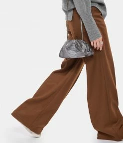 SISTA PARIS Sac Baby Uniq Cuir Souple Python Gris Foncé -jerome dreyfuss shop unnamed file 2646