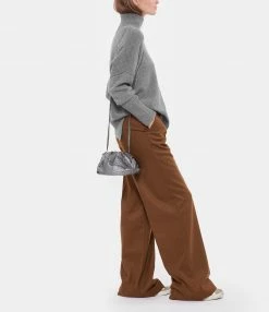 SISTA PARIS Sac Baby Uniq Cuir Souple Python Gris Foncé -jerome dreyfuss shop unnamed file 2647