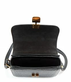 A.P.C. Sac Grace Small Cuir Embossé Croco Noir 10 A.P.C. Sac Grace Small Cuir Embossé Croco Noir -jerome dreyfuss shop unnamed file 2664