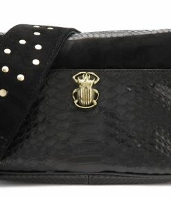 CLARIS VIROT Sac Lily Python Noir 10 CLARIS VIROT Sac Lily Python Noir -jerome dreyfuss shop unnamed file 2688