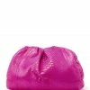 SISTA PARIS Sac Cuir Souple Python Rose Électrique -jerome dreyfuss shop unnamed file 2692