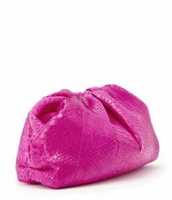 SISTA PARIS Sac Cuir Souple Python Rose Électrique 11 SISTA PARIS Sac Cuir Souple Python Rose Électrique -jerome dreyfuss shop unnamed file 2694