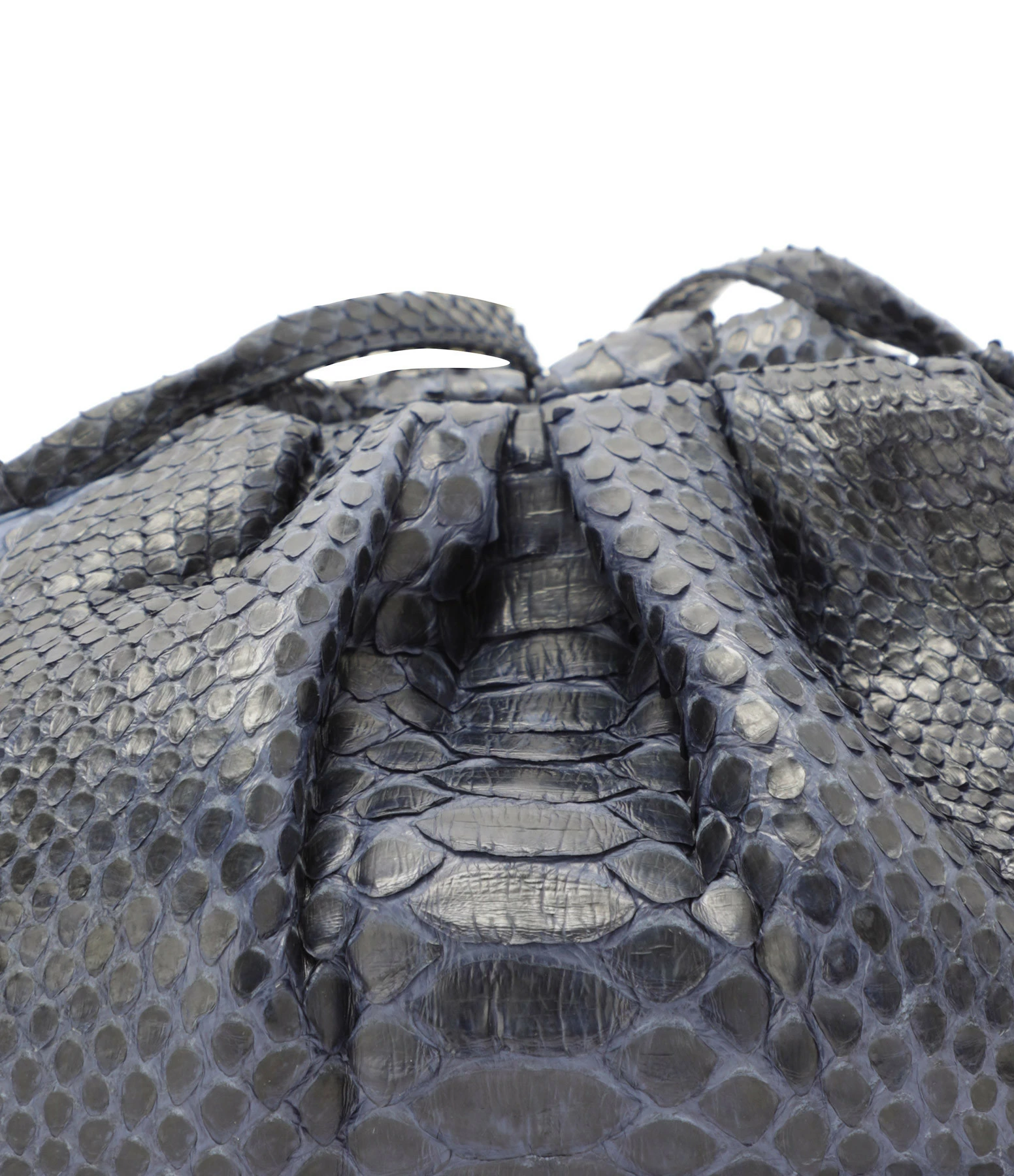 SISTA PARIS Sac Baby Uniq Cuir Souple Python Navy 6 SISTA PARIS Sac Baby Uniq Cuir Souple Python Navy – Image 4