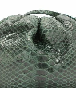 SISTA PARIS Sac Baby Uniq Cuir Souple Python Vert -jerome dreyfuss shop unnamed file 2715