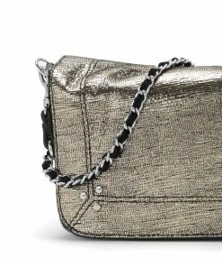 JEROME DREYFUSS Sac Bobi S Cuir Lamé Champa -jerome dreyfuss shop unnamed file 2771