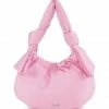 GANNI Sac Hobo Small Recyclé Lilas Clair