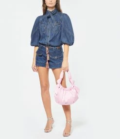 GANNI Sac Hobo Small Recyclé Lilas Clair 9 GANNI Sac Hobo Small Recyclé Lilas Clair -jerome dreyfuss shop unnamed file 2802