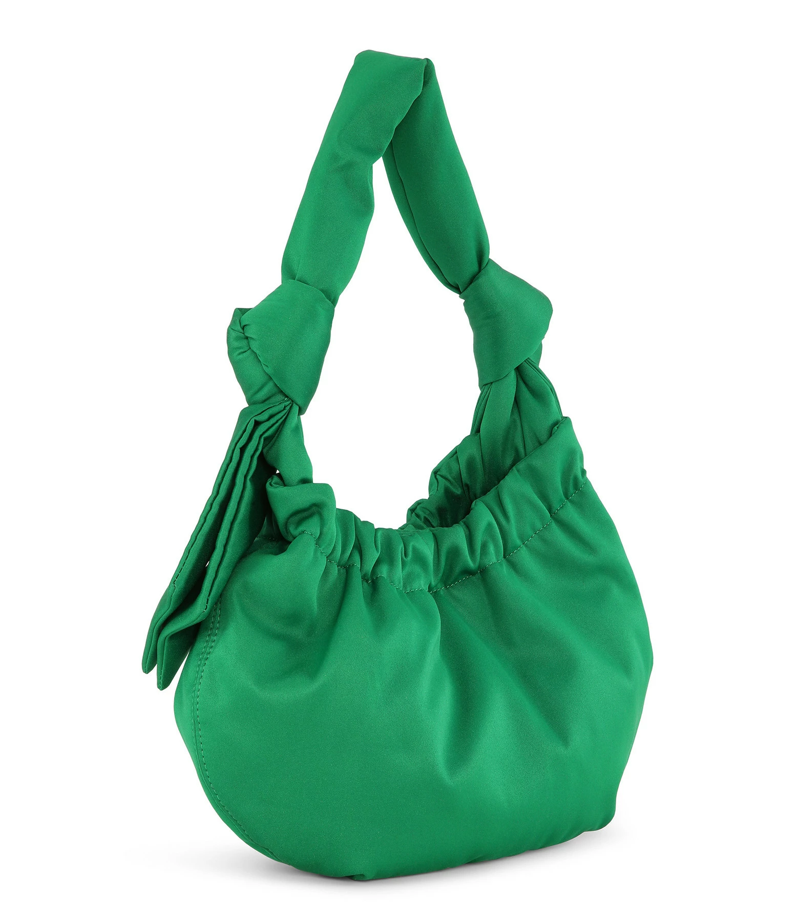 GANNI Sac Hobo Small Recyclé Vert 4 GANNI Sac Hobo Small Recyclé Vert – Image 2