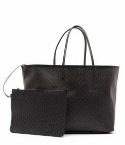 ANINE BING Cabas Emma Logo Noir -jerome dreyfuss shop unnamed file 281