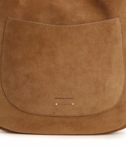 VANESSA BRUNO Sac Hobo Rond Cuir Suédé Ambre 11 VANESSA BRUNO Sac Hobo Rond Cuir Suédé Ambre -jerome dreyfuss shop unnamed file 2817