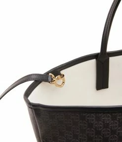 ANINE BING Cabas Emma Logo Noir -jerome dreyfuss shop unnamed file 282