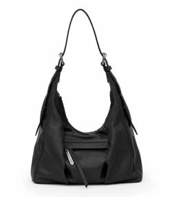 ISABEL MARANT Sac Mini Niamey Cuir Agneau Noir Argenté