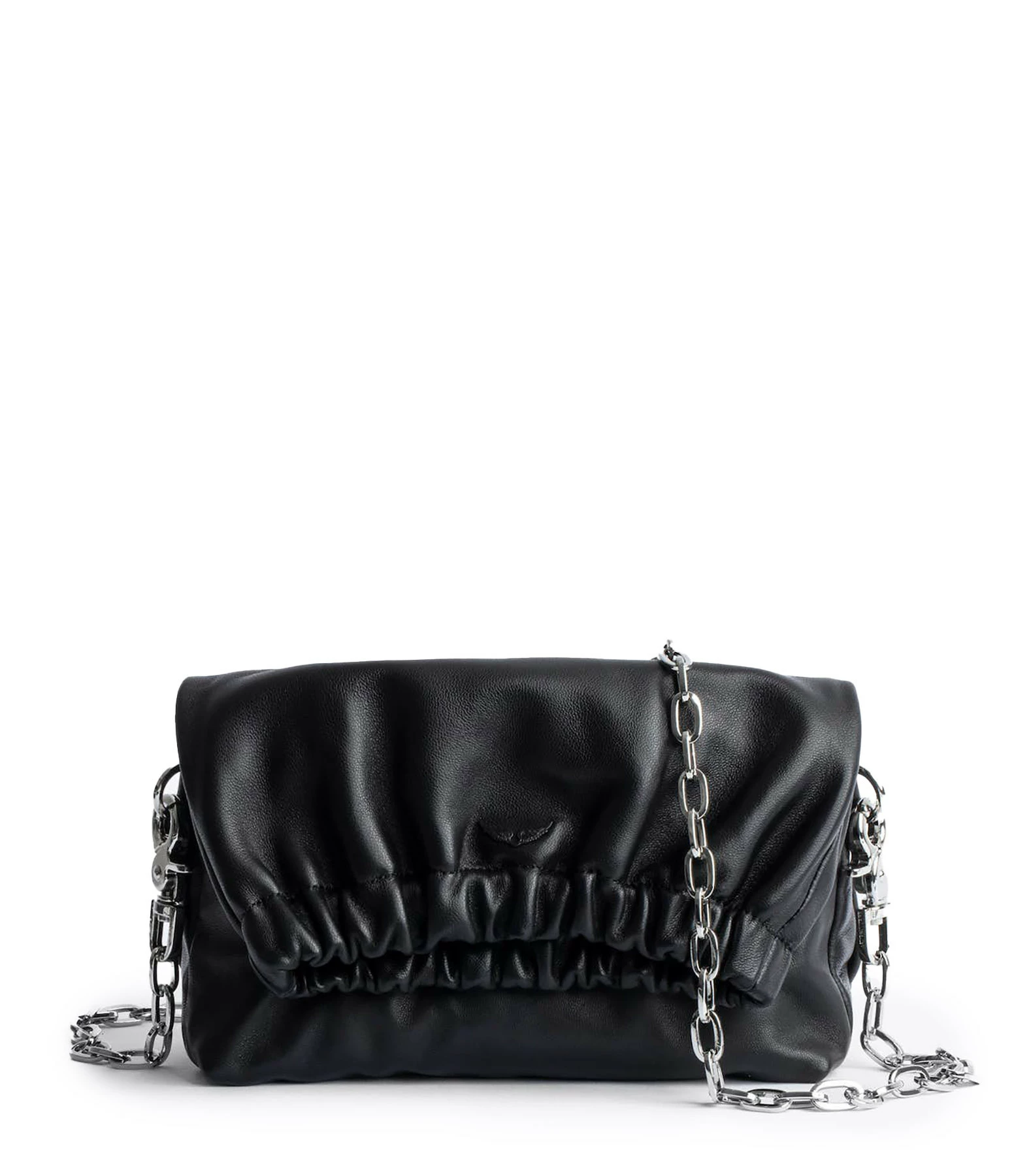 ZADIG & VOLTAIRE Sac Rockyssime XS Cuir Noir 3 ZADIG & VOLTAIRE Sac Rockyssime XS Cuir Noir