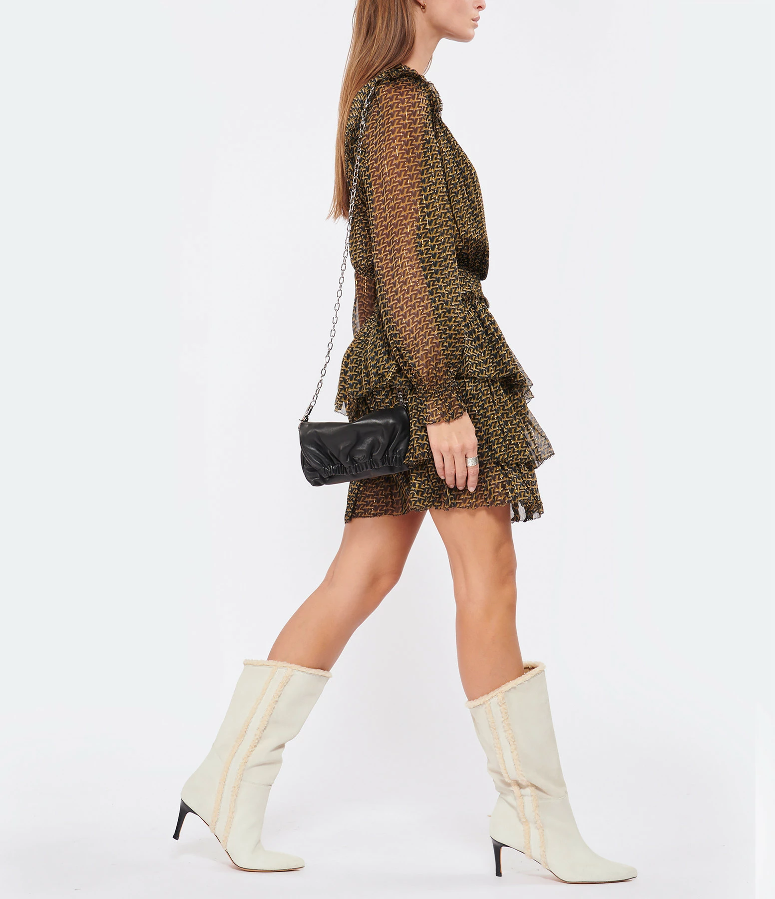 ZADIG & VOLTAIRE Sac Rockyssime XS Cuir Noir 7 ZADIG & VOLTAIRE Sac Rockyssime XS Cuir Noir – Image 5