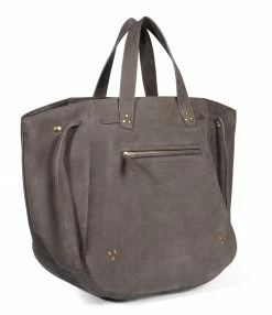 JEROME DREYFUSS Sac Marius Cuir Suédé Croco Éléphant -jerome dreyfuss shop unnamed file 2833