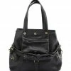 JEROME DREYFUSS Sac Billy M Cuir Grainé Noir Brass -jerome dreyfuss shop unnamed file 2849