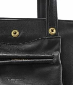 JEROME DREYFUSS Sac Billy M Cuir Grainé Noir Brass -jerome dreyfuss shop unnamed file 2853