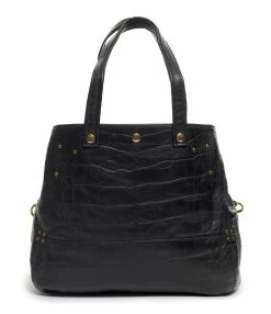 JEROME DREYFUSS Sac Billy M Cuir Croco Noir -jerome dreyfuss shop unnamed file 2858